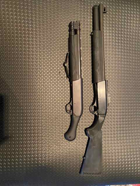 FN SLP Police Shotgun and Remington V-Tac 13