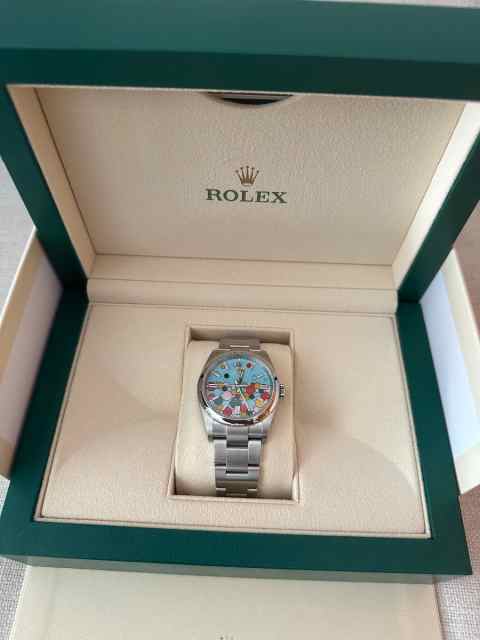 Unworn 36mm Rolex Celebration Dial