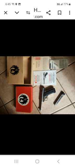Ruger 1 of 5000 red label signature collector 22lr