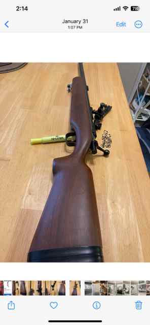 Kimber 82 g    Target  22  rifle 725.00