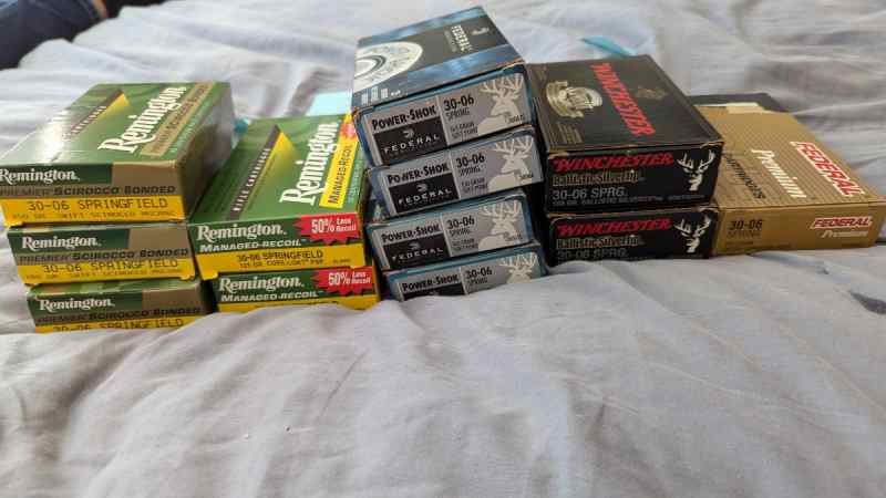 (x12) Boxes of 30-06 (240 Rounds)