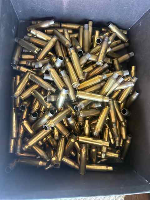 308 Brass - 221 Pieces Once Fired