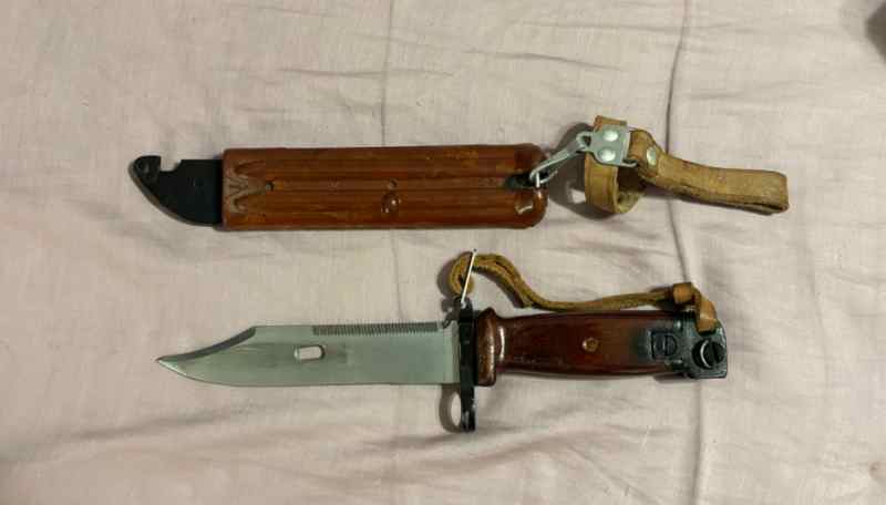 Russian Bakelite AK Bayonet