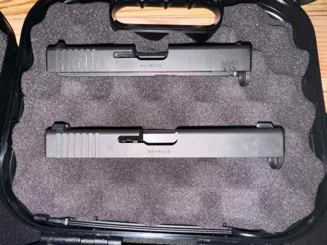 Gen 4 Glock 19/17 stripped slides 