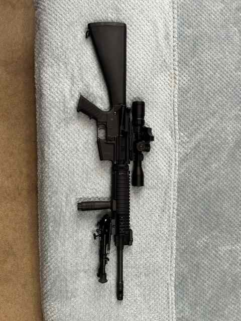 AR 15 rifle