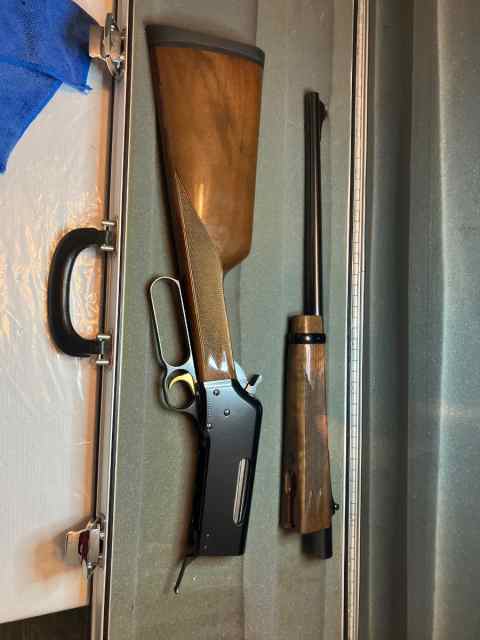 Browning BLR       Brake down lever action 308