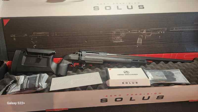 Aero Solus 6.5 Creedmoor Bravo Chassis