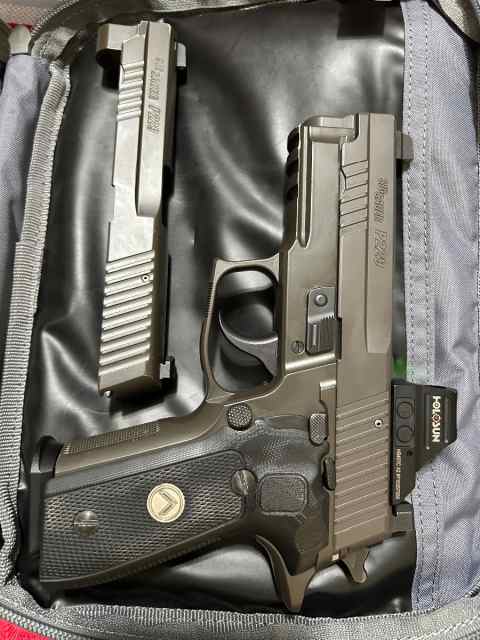 Sig p229 Legion w/ Holosun and extra slide