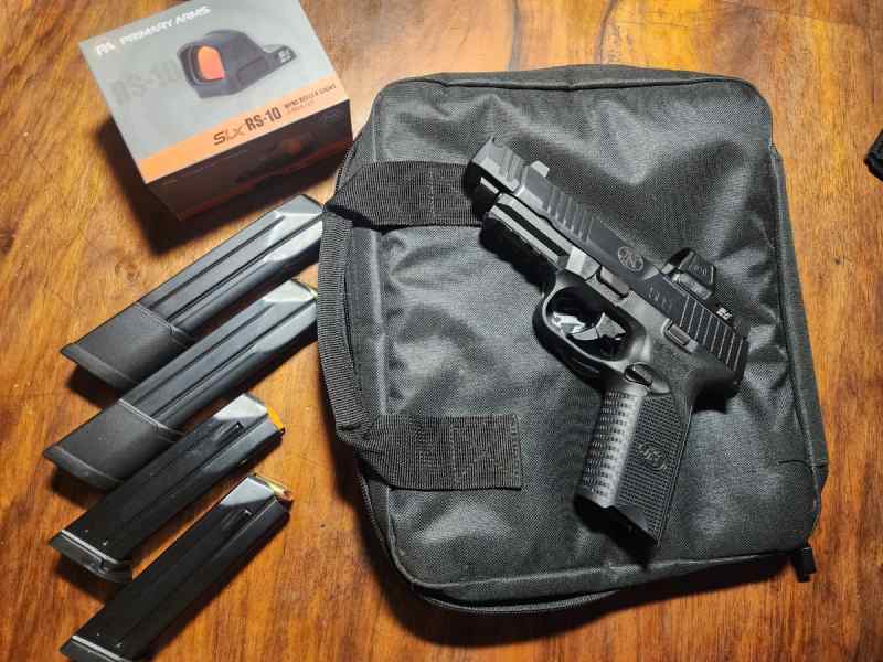 FN 509 Tactical w/comp &amp; Red Dot