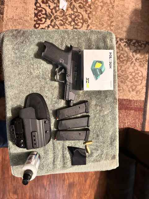 Compact dagger with Glock pro trigger