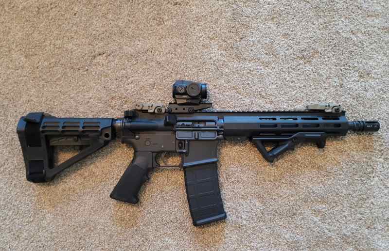 Rock River- AR 15 Pistol with upgrades