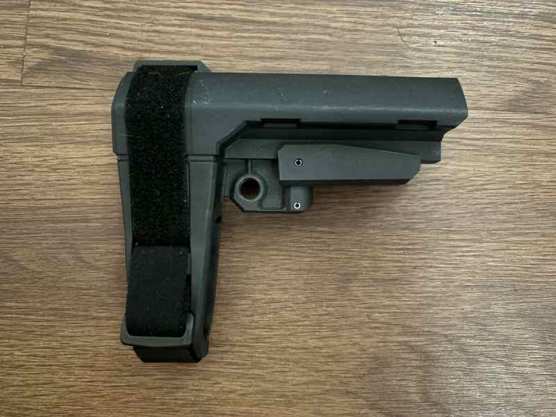 Genuine SB Tactical SBA3 brace, black, Texoma $50 