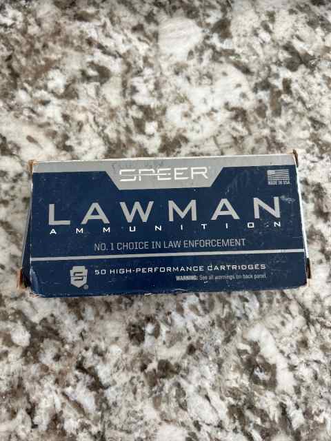 Speer Lawman ammunition 