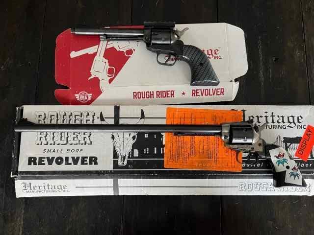 Two heritage revolvers