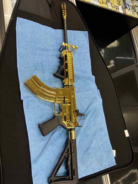 24k Gold Ar 15