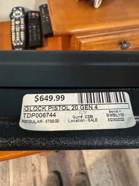 Glock Model 20