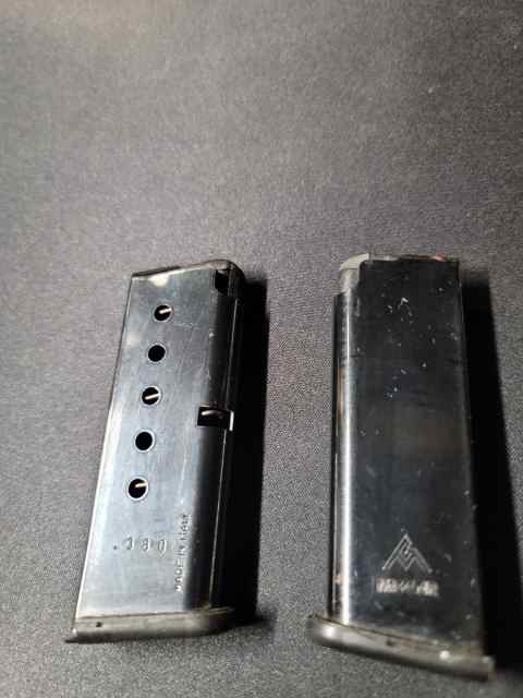 KelTec P3AT, .380 acp magazine. 