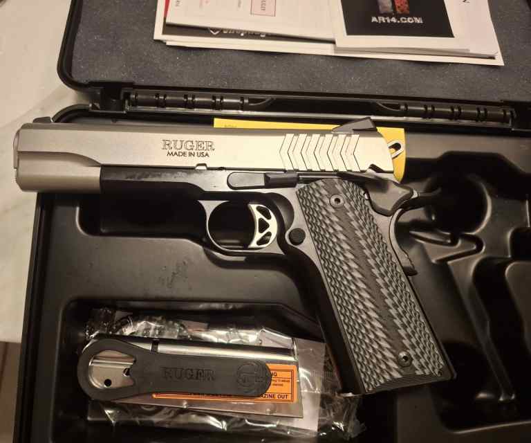 Ruger SR1911 9mm Stainless model for sale