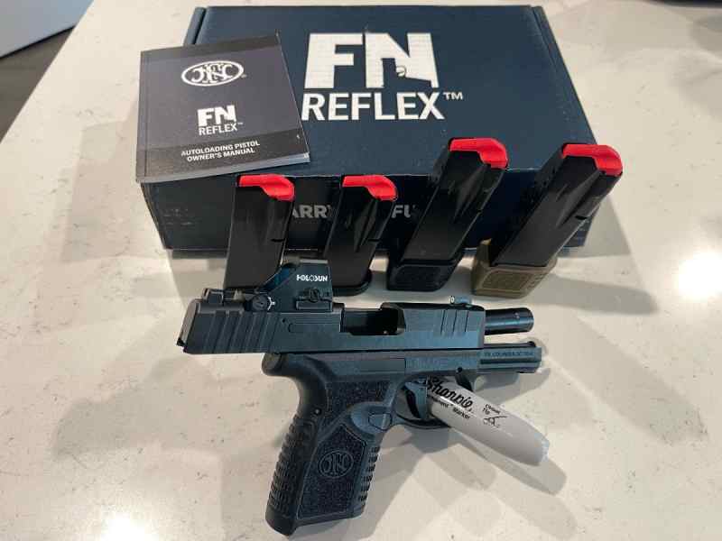 FN Reflex MRD with Holosun 407K Red Dot