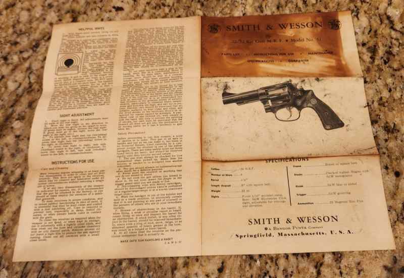 Smith Wesson Model 51