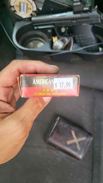 One box 6.8 spc FREE