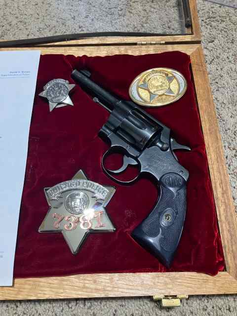 Colt Official Police 38 Chicago Police $650