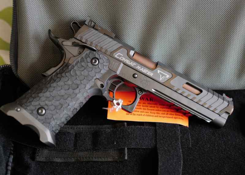 STI Taran Tactical Combat Master pistol chambered 