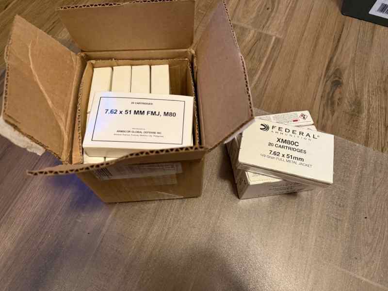 300 rds M80 7.62x51mm (7.62 NATO) (.308) ammo