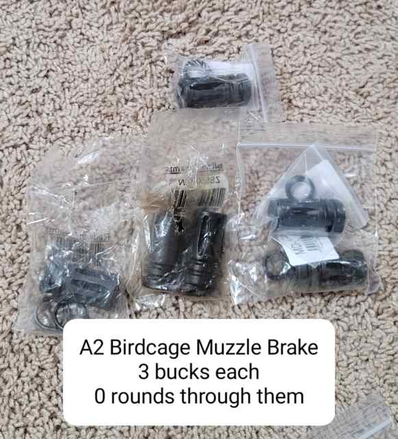 A2 Birdcage Muzzle Brake