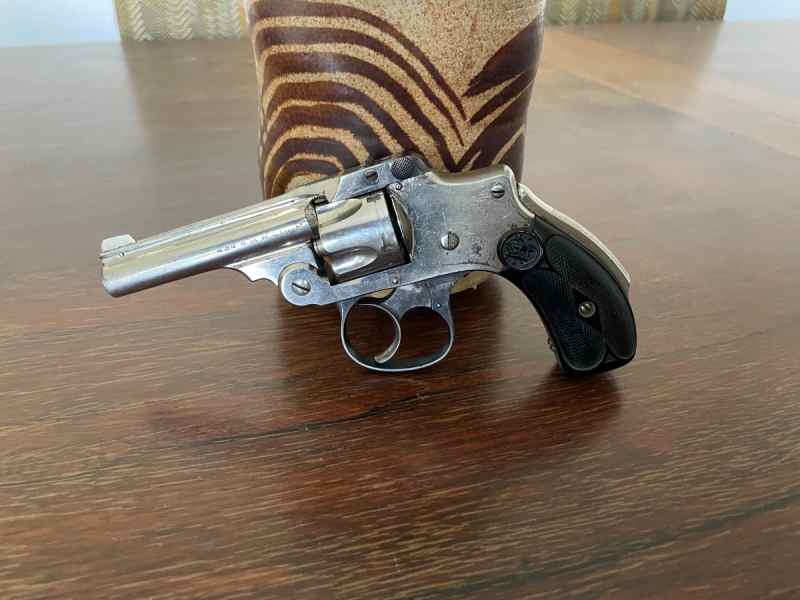 S&amp;W K32 antique top break revolver .32