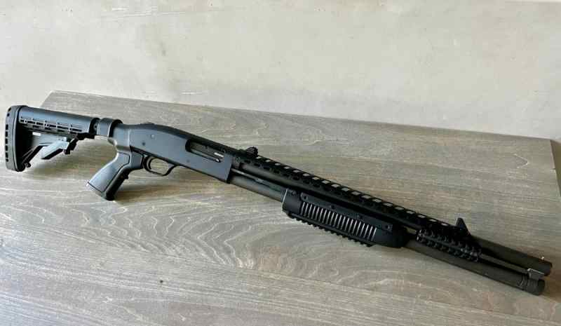 MOSSBERG 500 500A 20” BARREL ADJUSTABLE STOCK GHOS