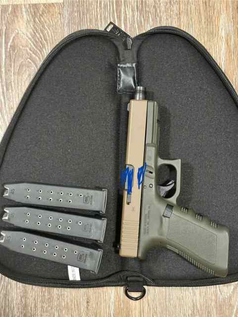 Glock 21 SF, AK-47 Receiver and Gun Parts