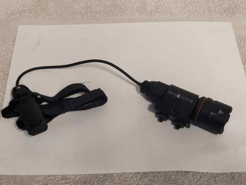 Crimson Trace  Tactical Flashlight with  Remote Pr