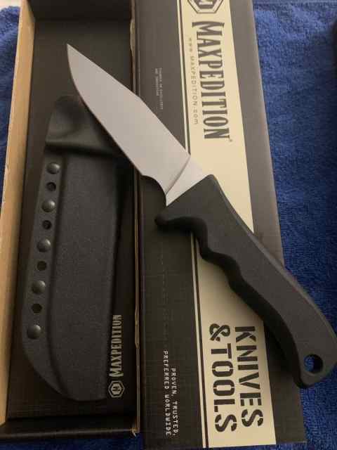 New Maxpedition fixed blade knife knives gun guns