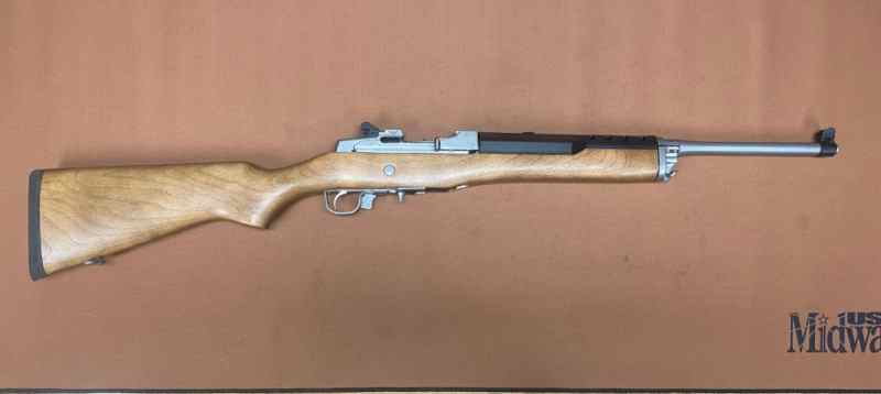 Ruger Mini-30-Stainless/Wood-7.62x39-18.5&quot; (5804)