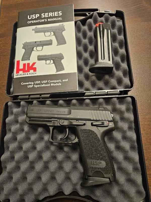 HK USP COMPACT 9MM NEW