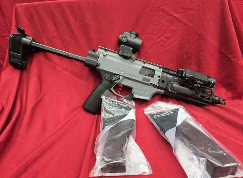 CZ Scorpion EVO 3 S1 9mm With Trijicon MRO,