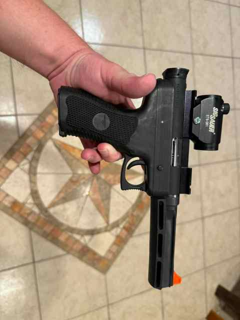Magnum research 22 with sig red dot $300