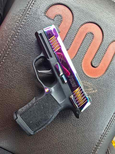 Sig Sauer P365X Rainbow