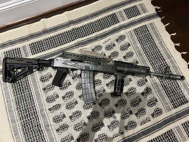 PSA AK-101 5.56 Battlefield pickup style build