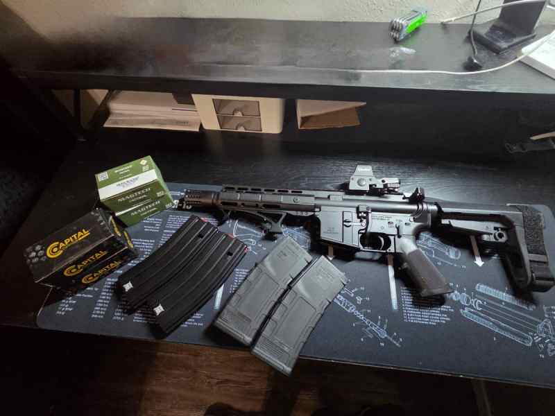 300Blk AR Pistol w/ Extras