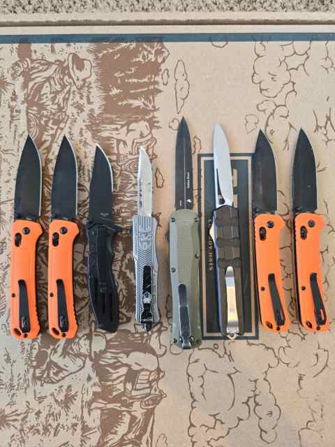 Benchmade Out The Front/Folding knife Bundle 
