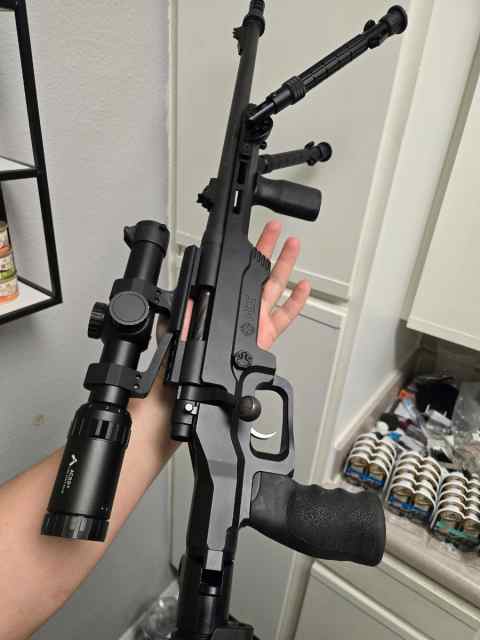 Custom Mossberg MVP 556 take AR15 mags