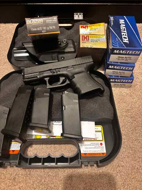 Glock 29 Gen 4 with extras and ammo