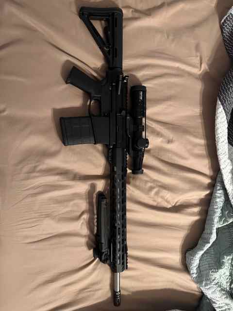 Ar10 new never fired palmetto St Arms Build 