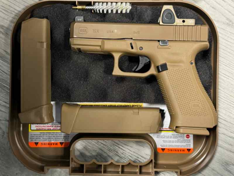 Glock 19X w RMR Type 2 SOCOM 