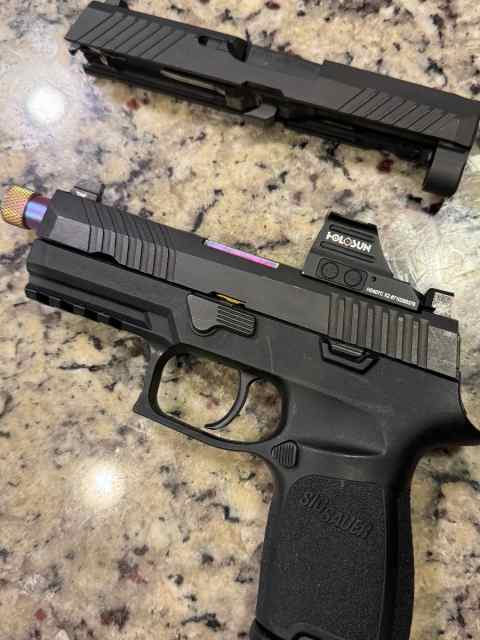 Sig P320 Compact with extras