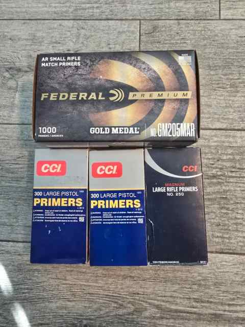 Large rifle magnum/AR match/large pistol primers