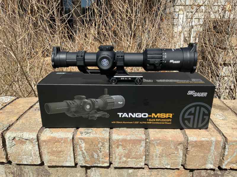 Sig Tango-MSR 1X8 SCOPE