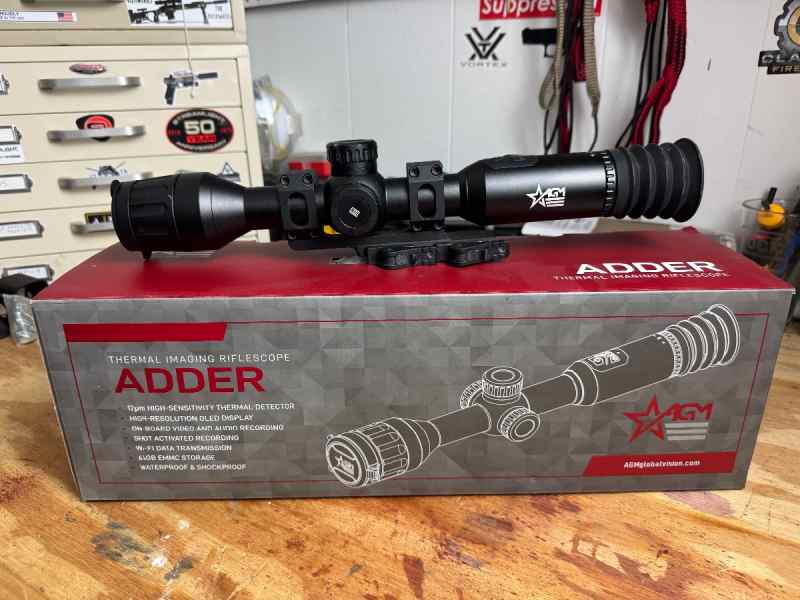 AGM Adder Ts35-384 Thermal Rifle Scope 